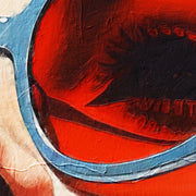 Frau mit Sonnenbrille