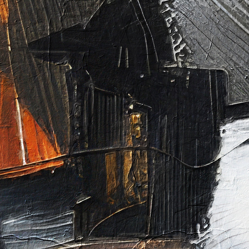 Abstraktes Kunstgemälde