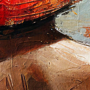 Frau mit rotem Hut II