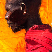 Mann in Afrika