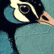 Gemälde der Pfau