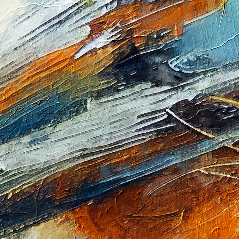Gemälde Vogel auf Ast
