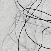 Gesicht in Line Art