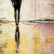 Mensch in Abstrakt