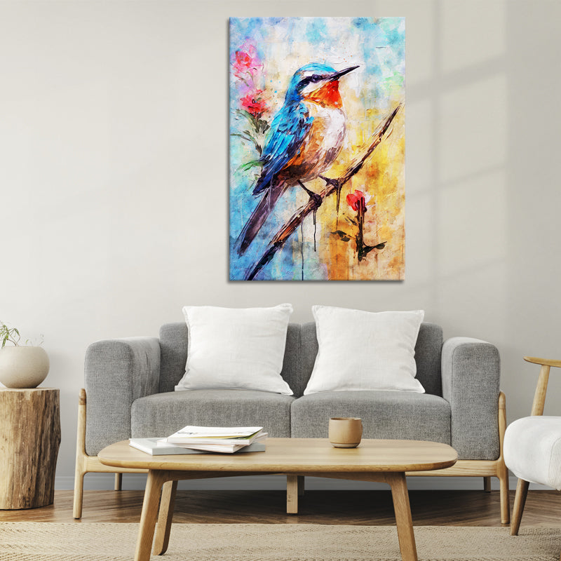 Bunter Vogel