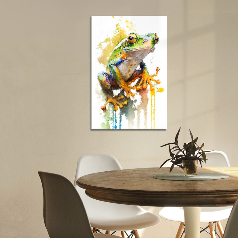 Fröhlicher Frosch