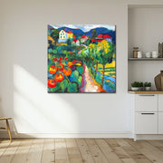 Fröhliche Landschaft