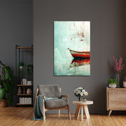 Vogel und Boot