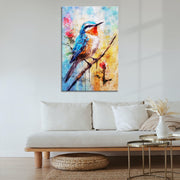 Bunter Vogel