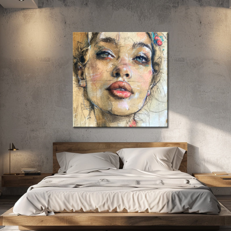 Frauenporträt Kunst