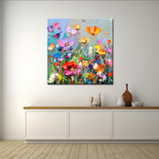 Verschiedenfarbige Blumen