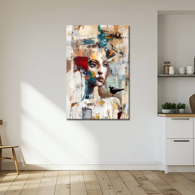 Frau in figurativ