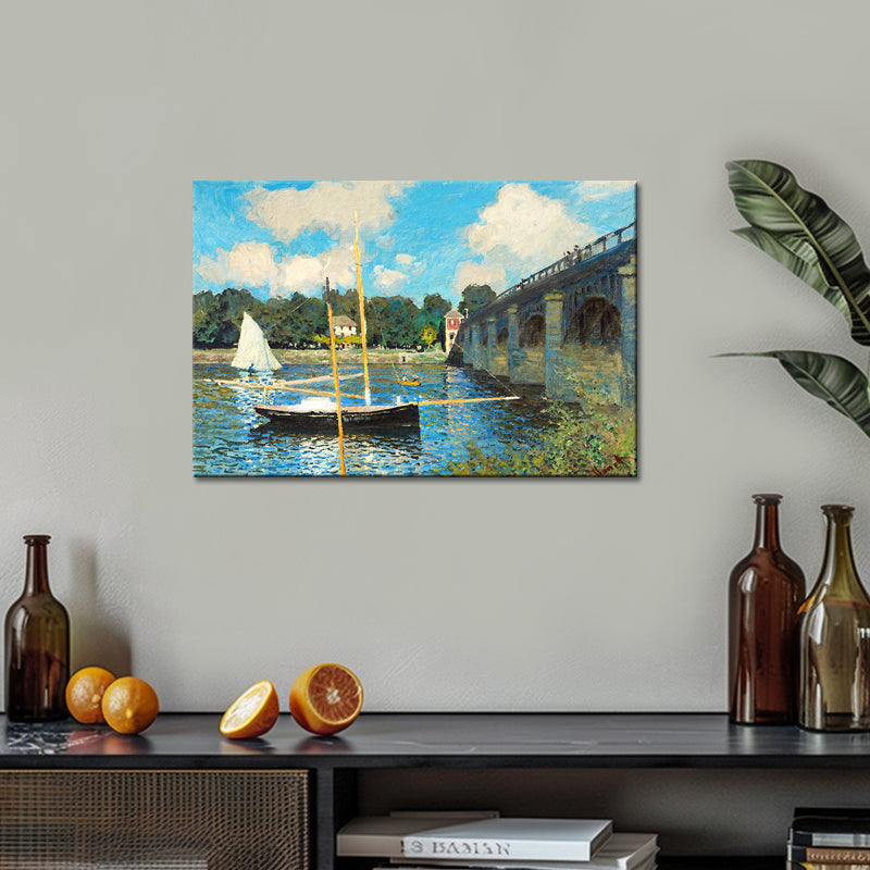 Die Brücke von Argenteuil – Monet