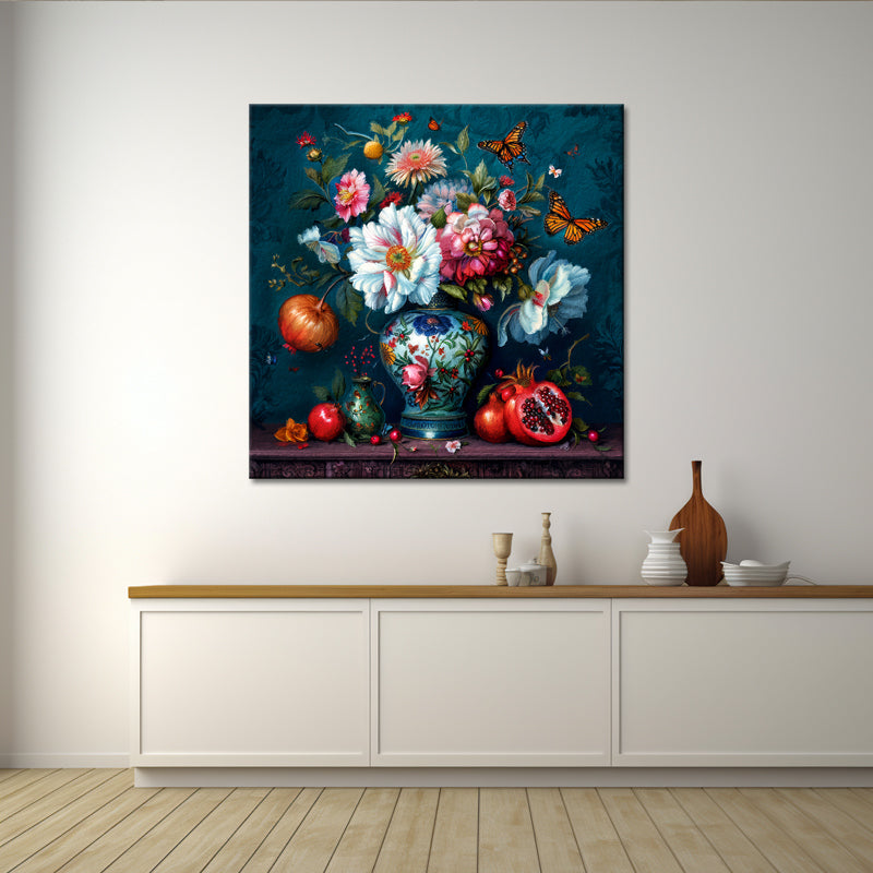 Wunderschönes Blumengemälde