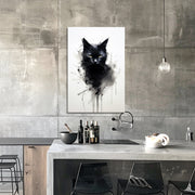 Schwarze Katze