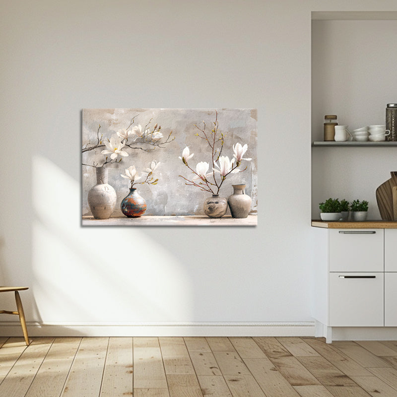 Blumen und Vase