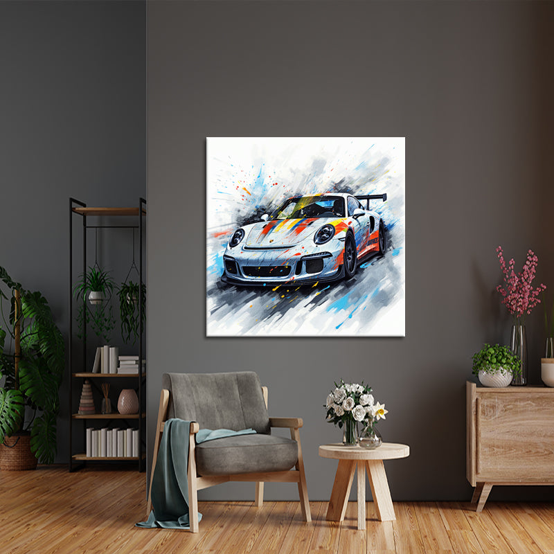 Porsche 911 Gemälde