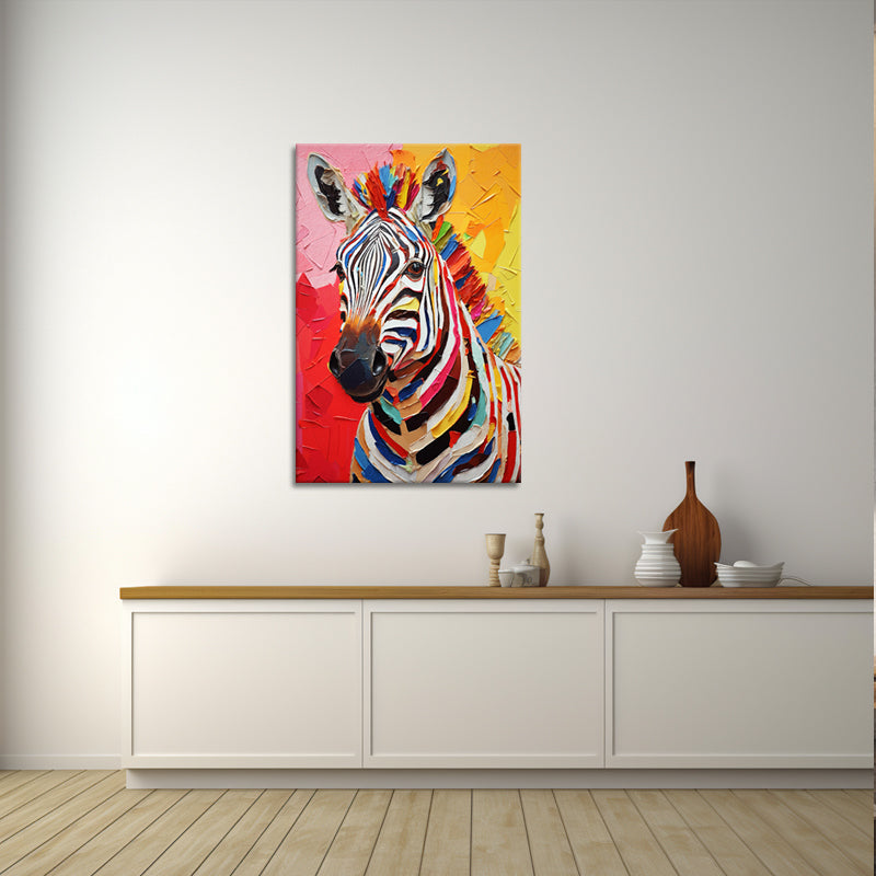 Buntes Zebra