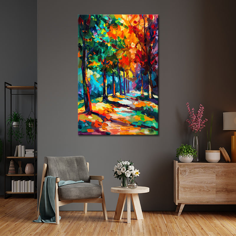 Farbiger Wald Art III