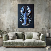 Hummer in Delfter Blau