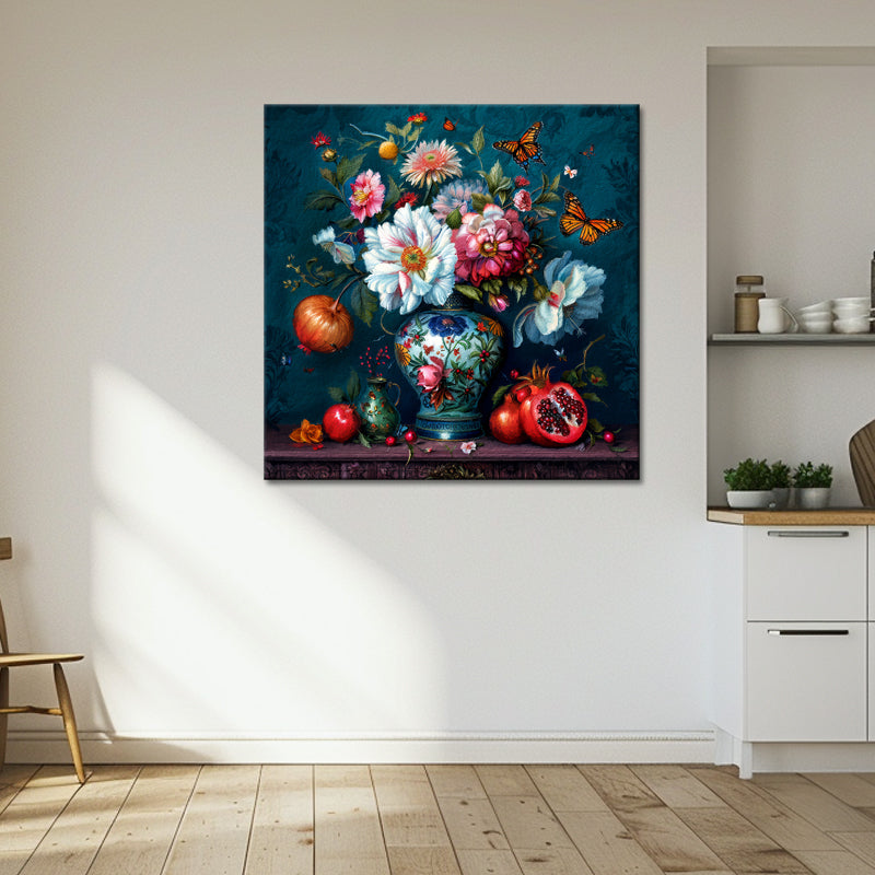Wunderschönes Blumengemälde
