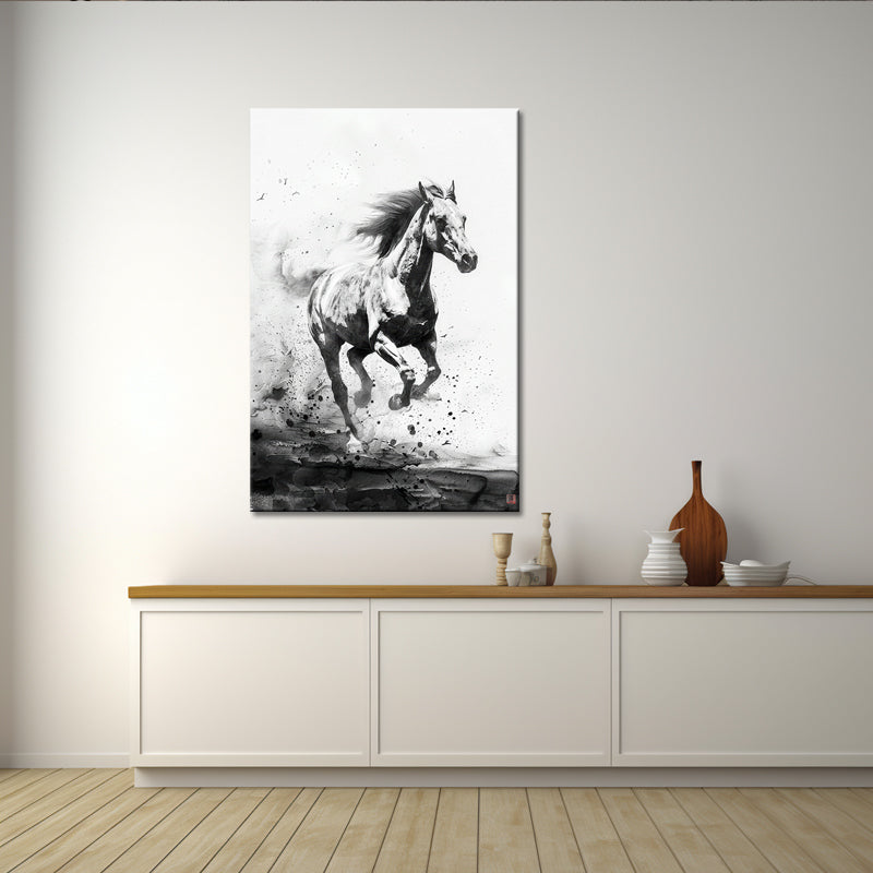 Laufendes Pferd