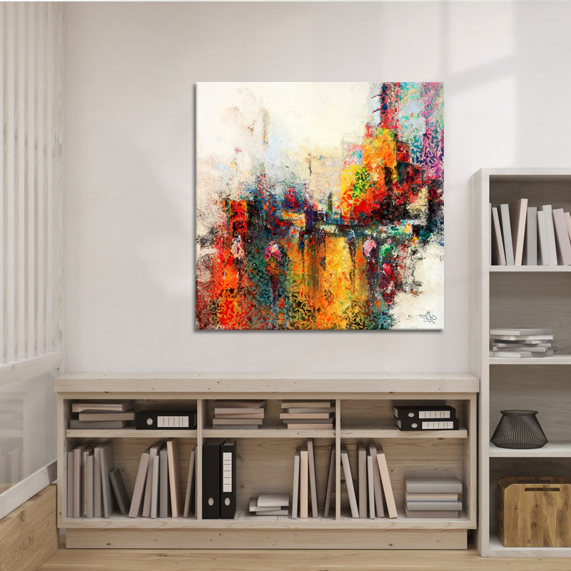 Abstrakt in Farbe