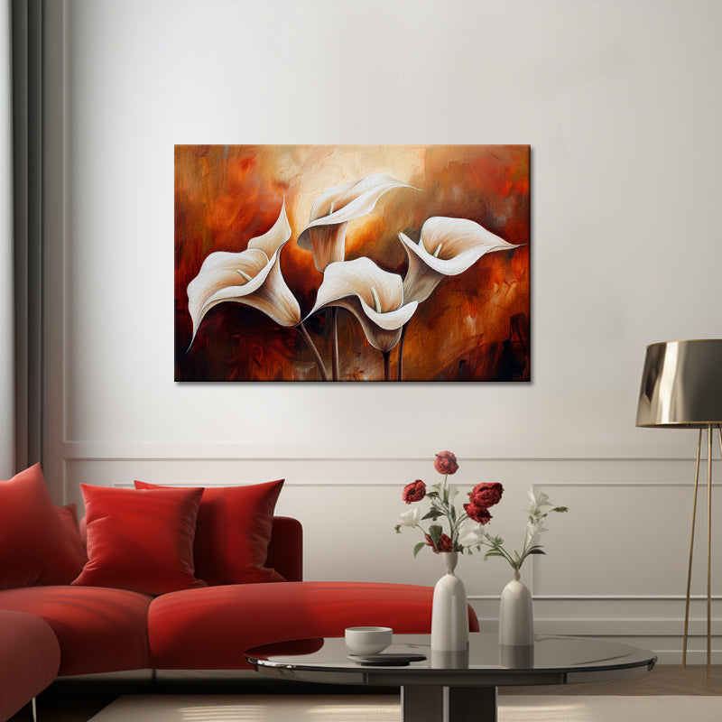 Calla-Lilien-Blumenkunst