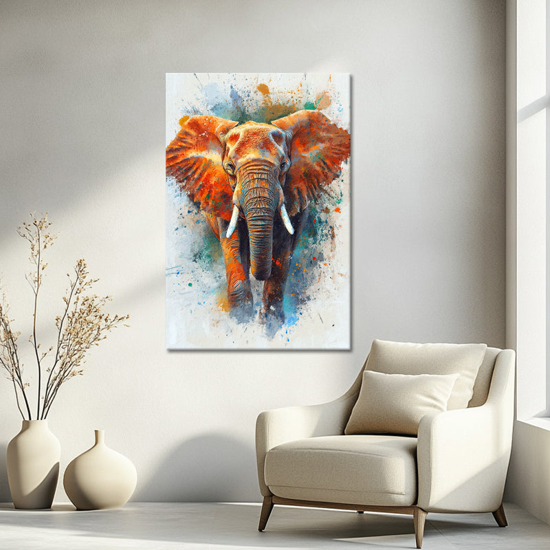 Elefant abstrakt