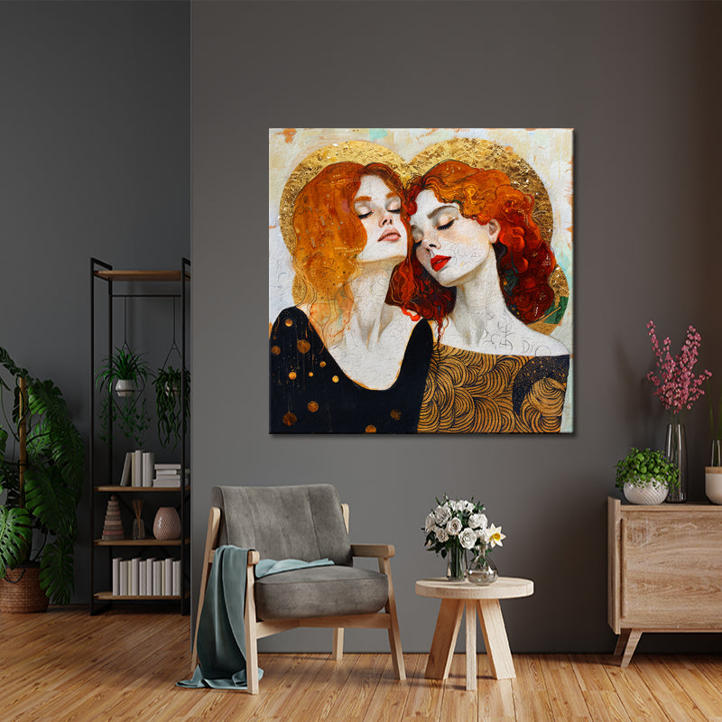 2 schöne Frauen