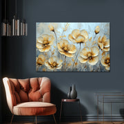 Goldene Klatschmohn-Gemälde