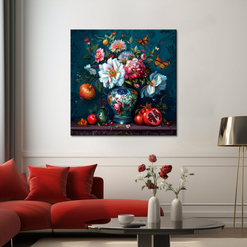 Wunderschönes Blumengemälde