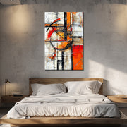 Wanddekoration abstrakt