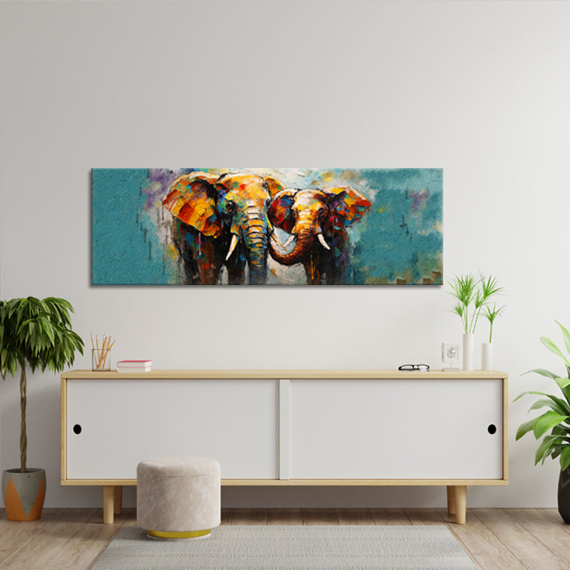 Bunte Elefanten