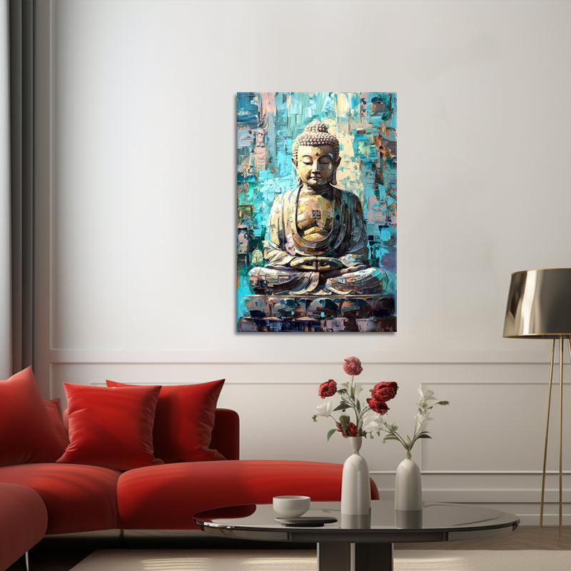 Buddha-Art-Gemälde