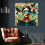 Frau im Mosaik III