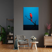 Vogel auf Ast