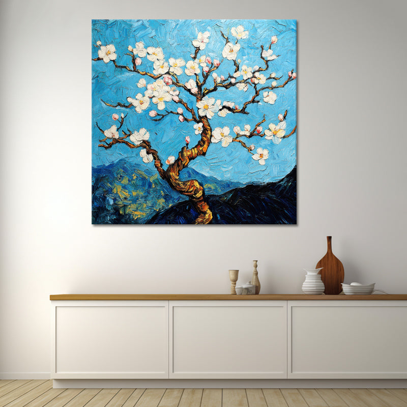 Zweig mit Blüten und Knospen II