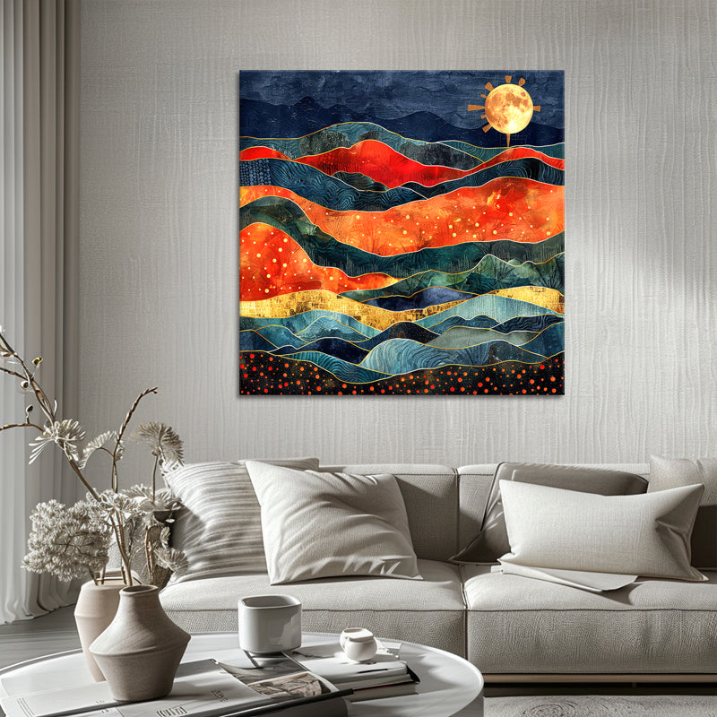 Abstrakte Landschaft II