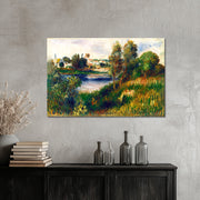 Landschaft bei Vetheuil – Auguste Renoir