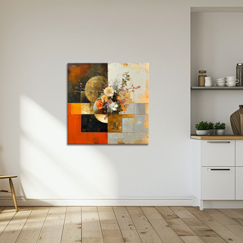 Abstrakt mit Blumen II
