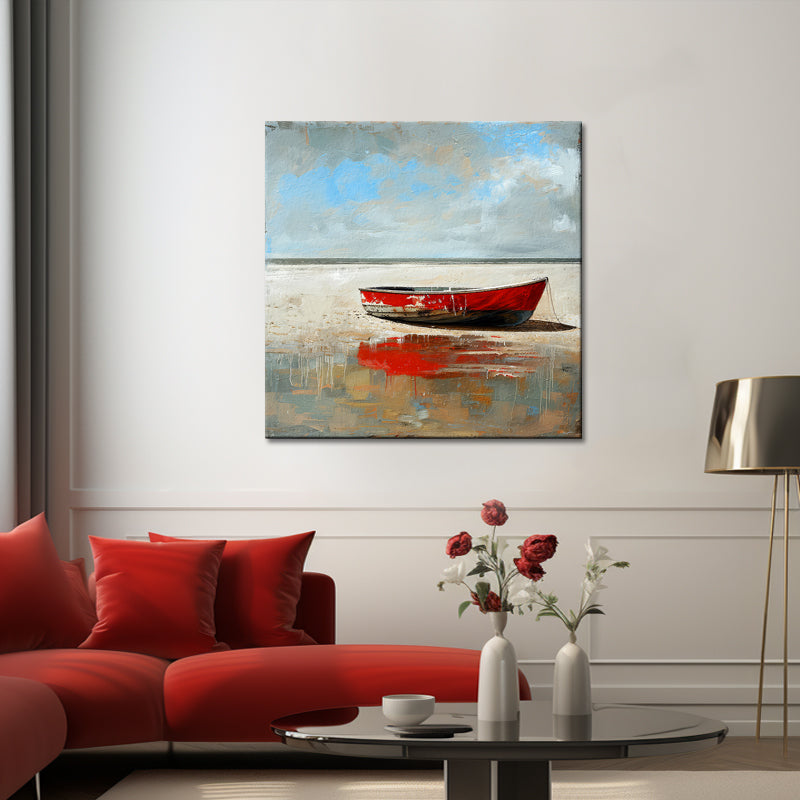 Meer, Strand und Boot