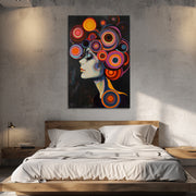 Frau mit Locken II