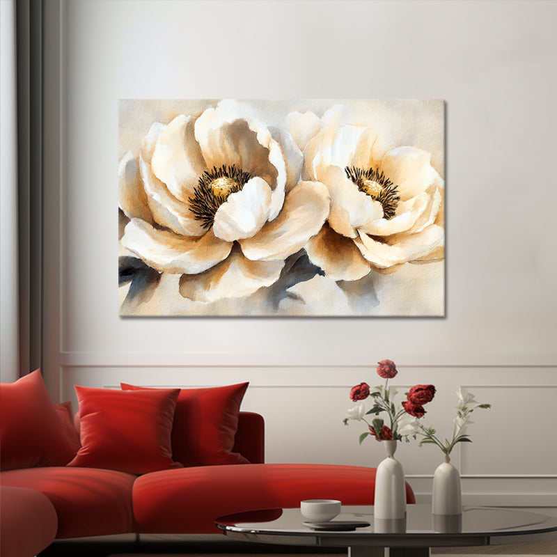 Goldene Mohnblumen Gemälde II