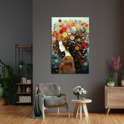 Frau mit Blumen VI