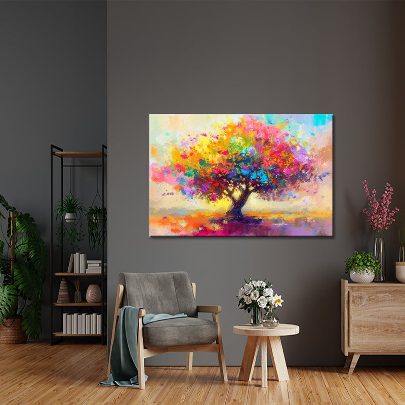Gemälde Bunter Baum