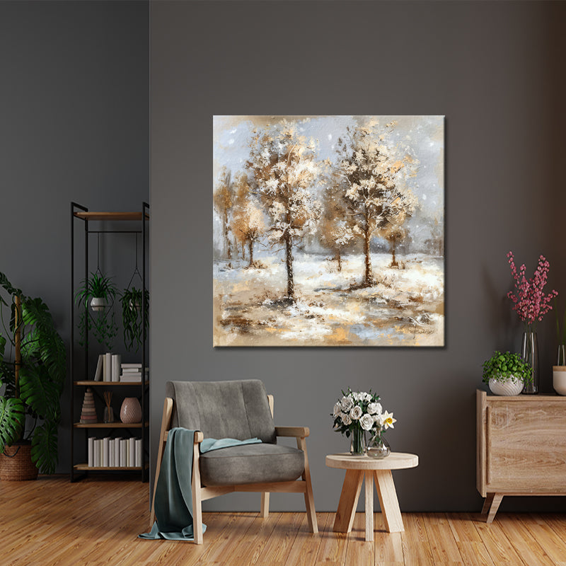 Landschaft in Sepiafarbe