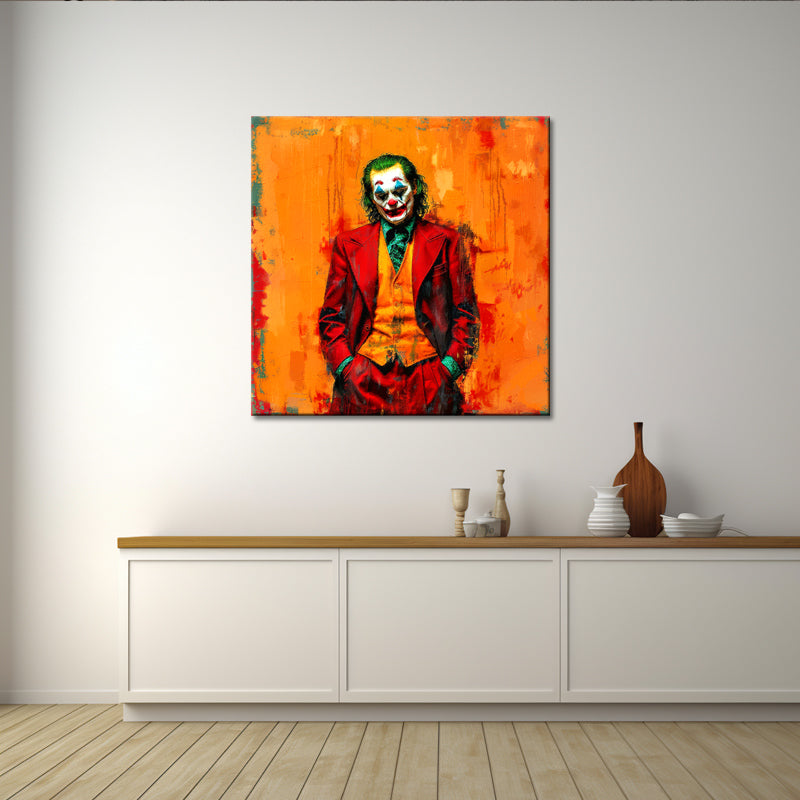 Joker-Kunstgemälde