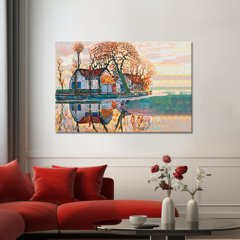 Bauernhof bei Duivendrecht - Piet Mondrian