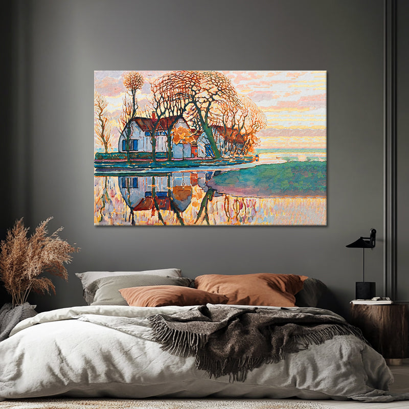 Bauernhof bei Duivendrecht - Piet Mondrian